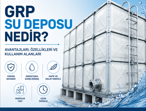 GRP Su Deposu Nedir? Avantajları, Özellikleri ve Kullanım Alanları